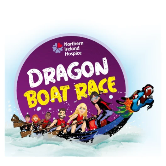 Taking part in NI Hospice's dragon boat race